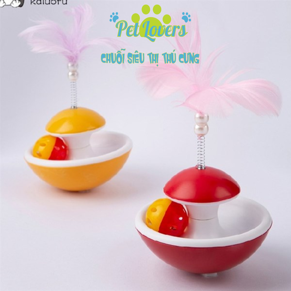 Banh trượt lật đật lông vũ