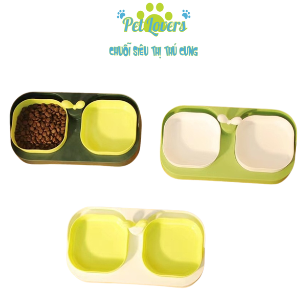 Chén nhựa đôi phối 2 màu