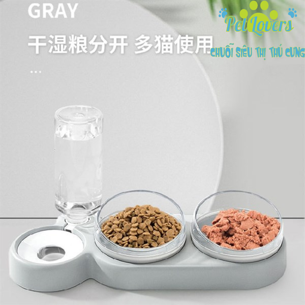 Chén đôi bình 500ml bằng nhựa 1 màu