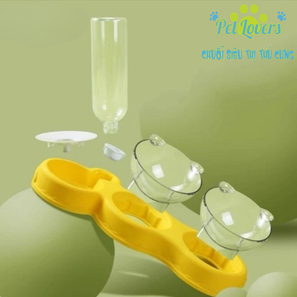 Chén đôi bình 500ml bằng nhựa 1 màu