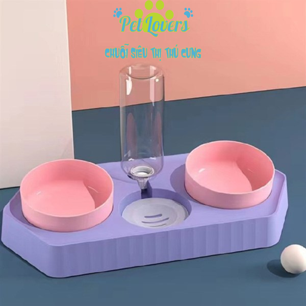Chén đôi bình tự động phối 2 màu