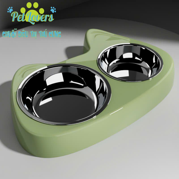 Chén đôi có lót inox to nhỏ