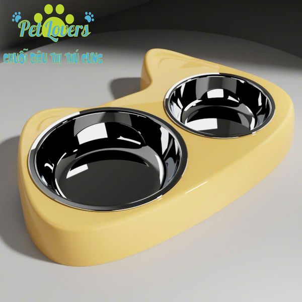 Chén đôi có lót inox to nhỏ