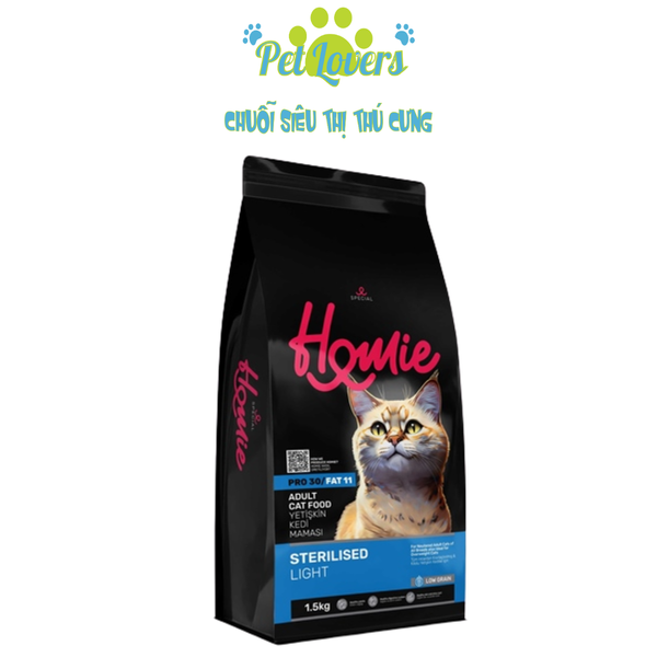 Homie hạt mèo triệt sản 1.5kg