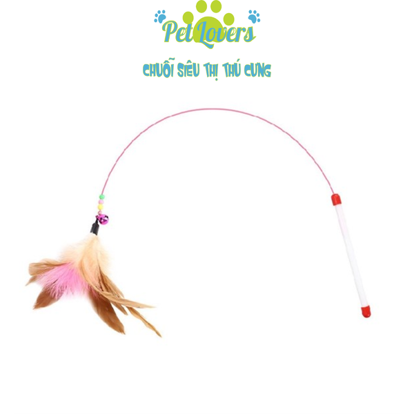 Cần câu mèo lông vũ