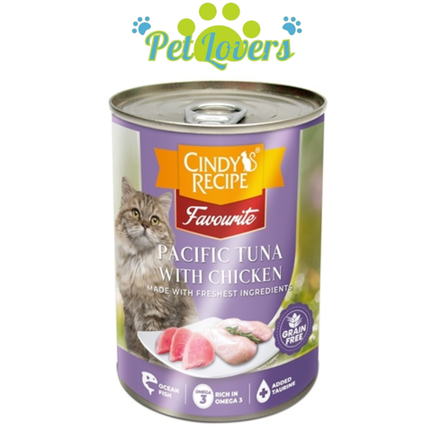 Pate cá ngừ mèo Cindys Recipe 400g