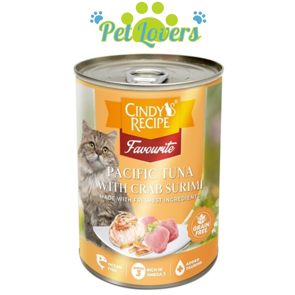 Pate cá ngừ mèo Cindys Recipe 400g