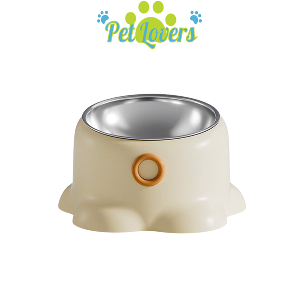 Chén đơn con mực lót inox 4 màu pastel