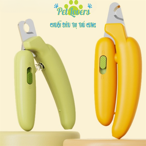 Kéo cắt móng chó mèo size to hình quả chuối