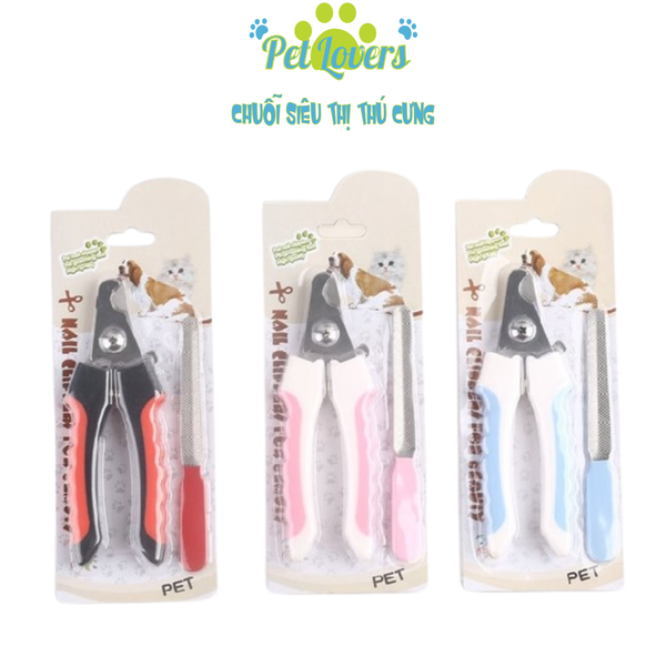 Bộ kiềm cắt móng kèm dũa lớn