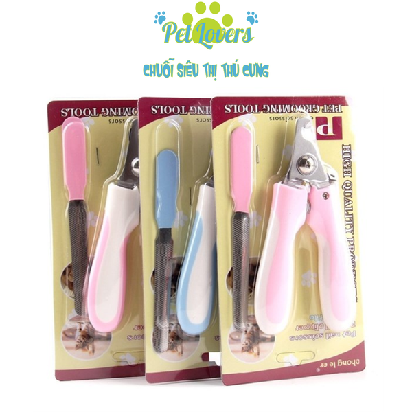 Bộ kiềm cắt móng kèm dũa lớn