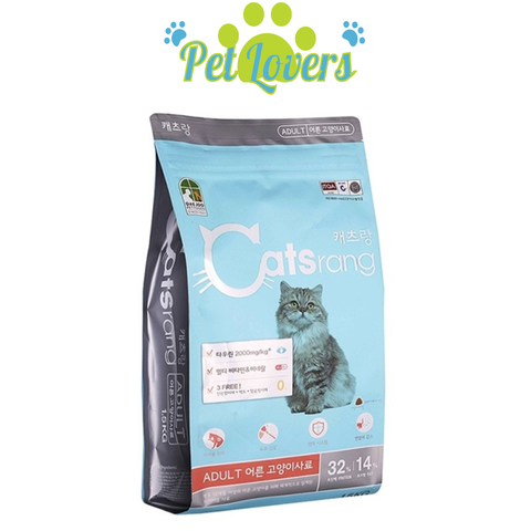 Catsrang hạt hỗn hợp hoàn chỉnh cho mèo trưởng thành 1.5kg