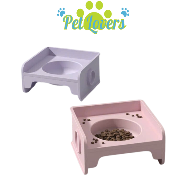 Khay chén sứ đế vuông màu