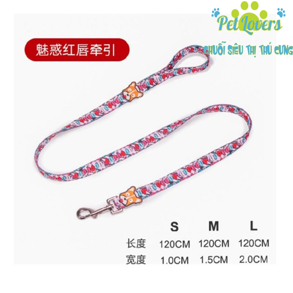 Dây dắt huy hiệu chó cưng