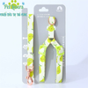Dây dắt 1.2 kèm yếm trái cây bản 1.0cm chó mèo vừa và nhỏ