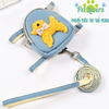Dây dắt 1.2m kèm yếm ba lô chó cưng size M,S
