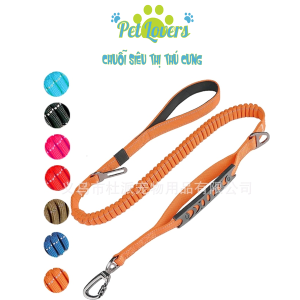 Dây dắt đàn hồi cho chó vừa và to