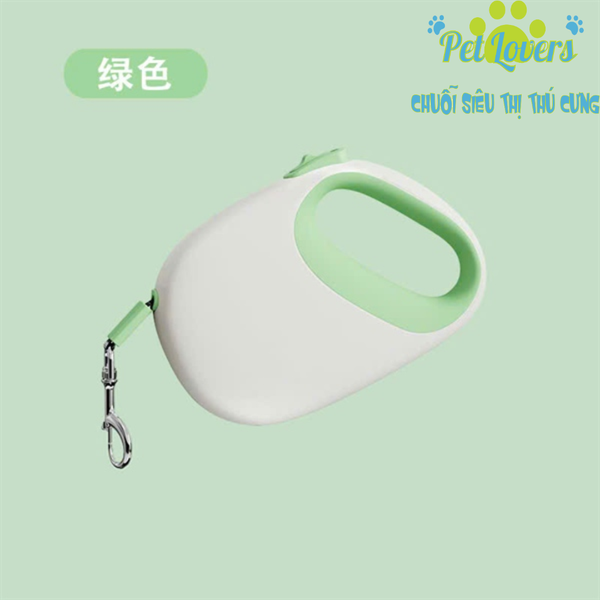 Dây dắt tự động 3m phối 2 màu