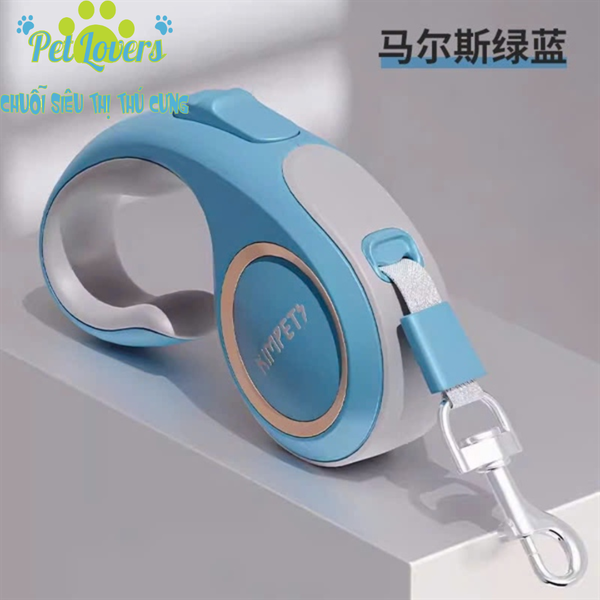 Dây dắt tự động 5M phối 2 màu