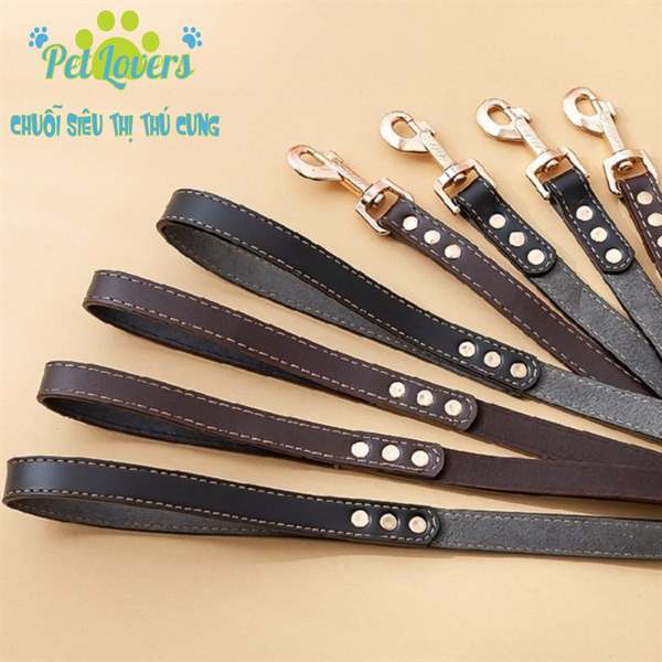 Dây dắt da 1.5m bản 2cm