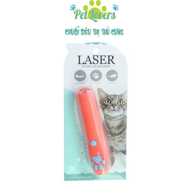 Đèn laser hình chân mèo