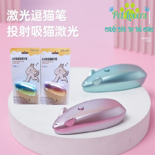 Bút laser hình con chuột đồ chơi mèo