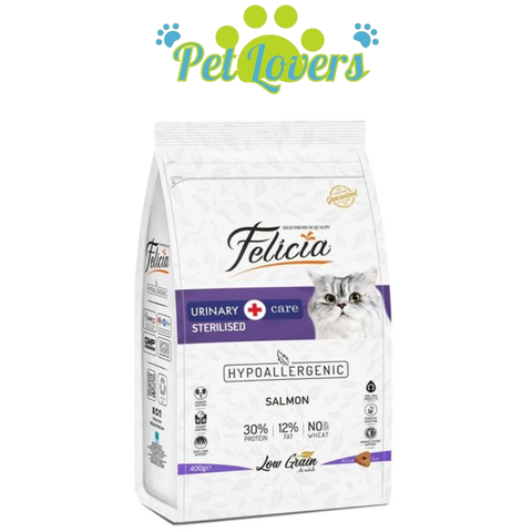 Felicia thức ăn hỗ trợ tiết niệu cho mèo triệt sản vị cá hồi 400g, 2kg