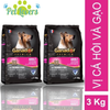 Ganador hạt cho chó trưởng thành vị cá hồi và gạo 400g, 3kg