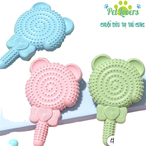 Đồ chơi gặm cao su cho chó kẹo mút