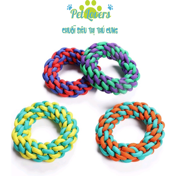 Gặm dây thừng vòng tròn to