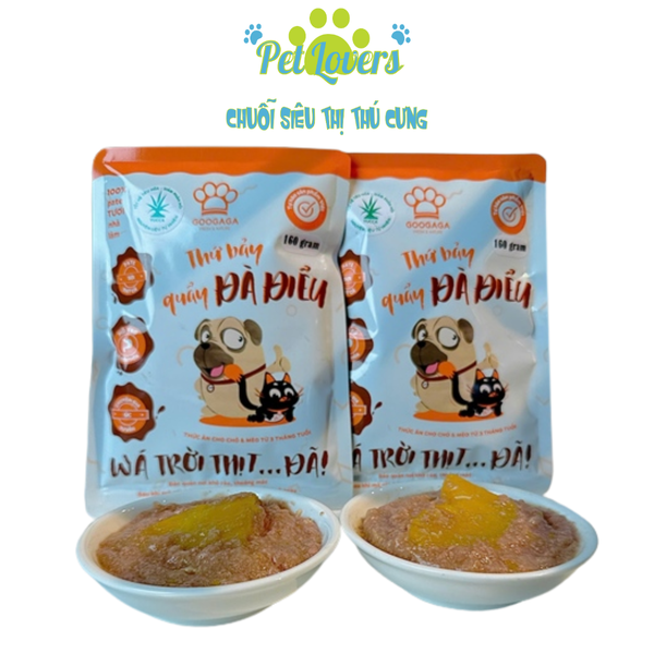 Pate Googaga chó và mèo 160g
