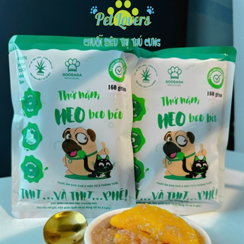 Pate Googaga chó và mèo 160g