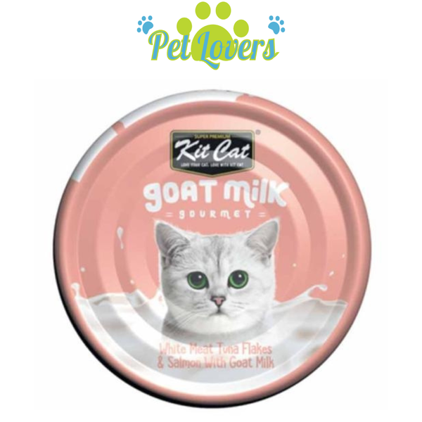 Pate sữa dê Kit Cat cho mèo nhiều vị 70g