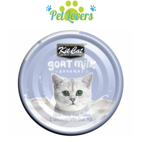 Pate sữa dê Kit Cat cho mèo nhiều vị 70g