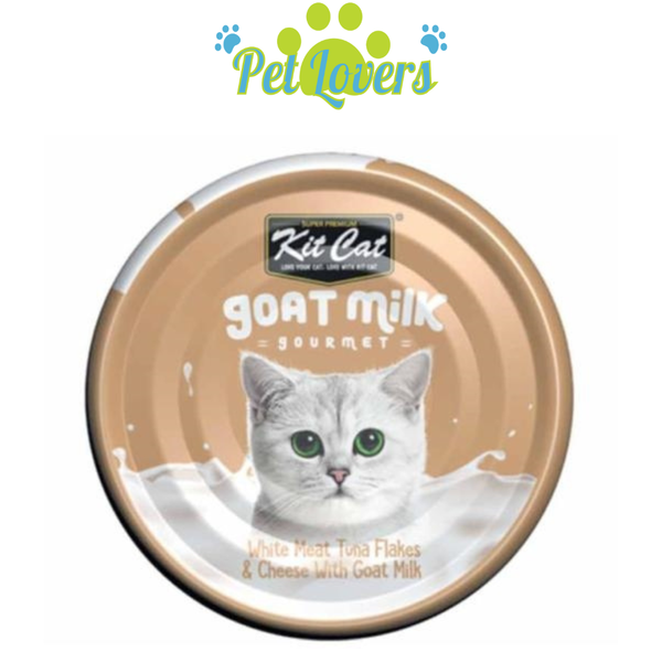 Pate sữa dê Kit Cat cho mèo nhiều vị 70g