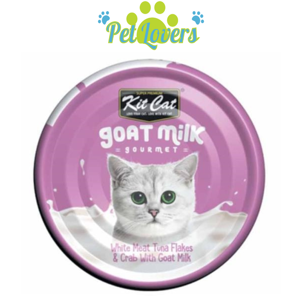 Pate sữa dê Kit Cat cho mèo nhiều vị 70g