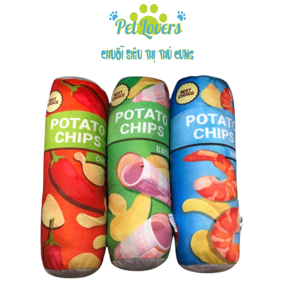 Gối kiêm đồ chơi chó mèo (giao ngẫu nhiên)