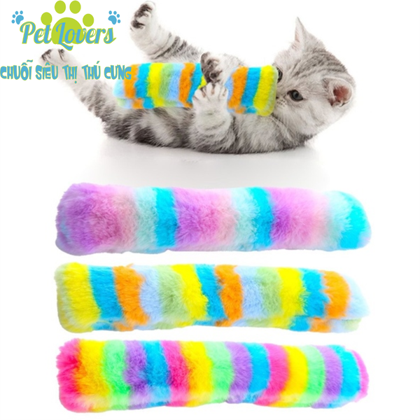 Đồ chơi gối ôm mèo 7 màu