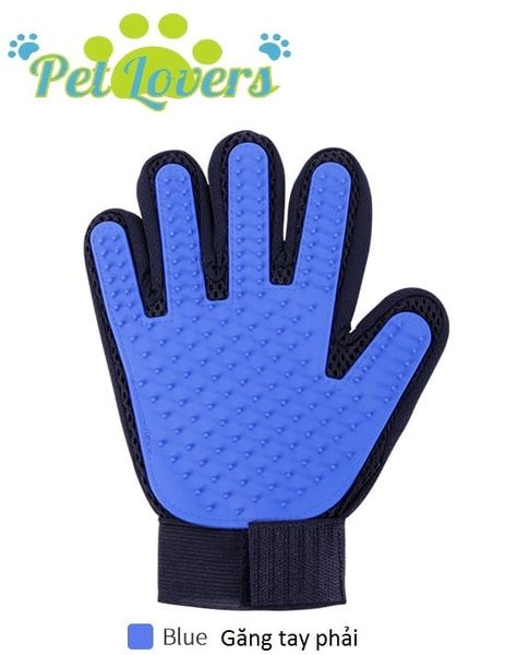 Găng tay vuốt lông chó mèo tay phải