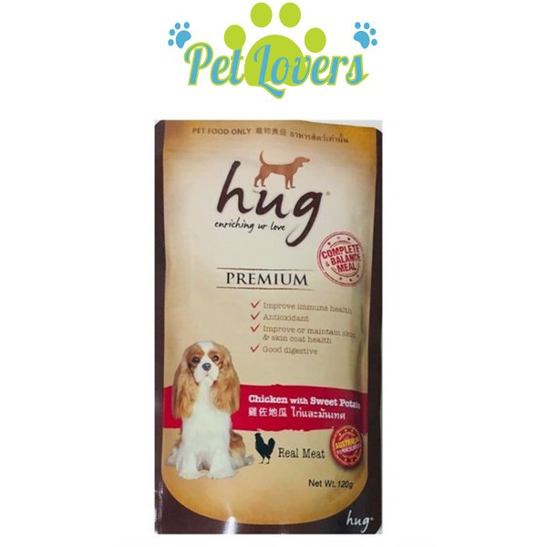 Pate Hug cho chó 120g