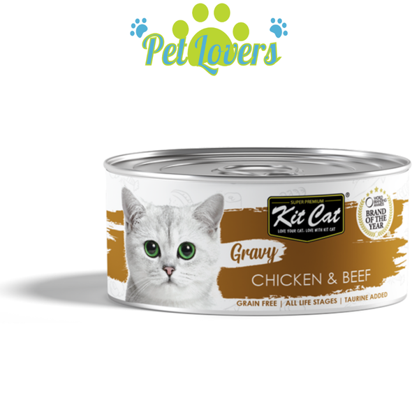 Pate Kit Cat cho mèo nhiều vị 70g