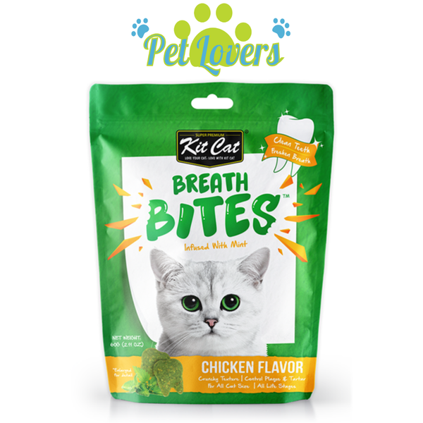 Snack Breath Bites cho mèo 60g