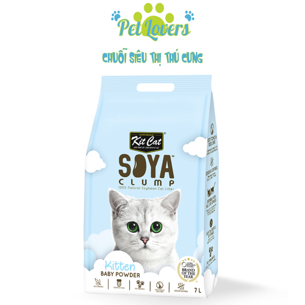 Kit Cat Cát vệ sinh Soya cho mèo 7L