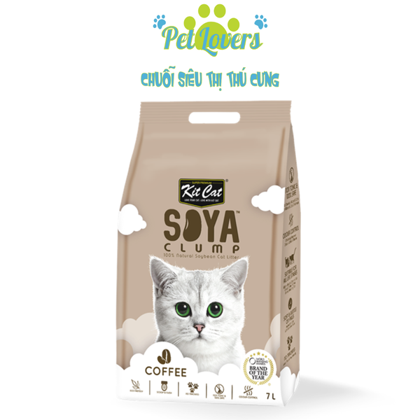 Kit Cat Cát vệ sinh Soya cho mèo 7L