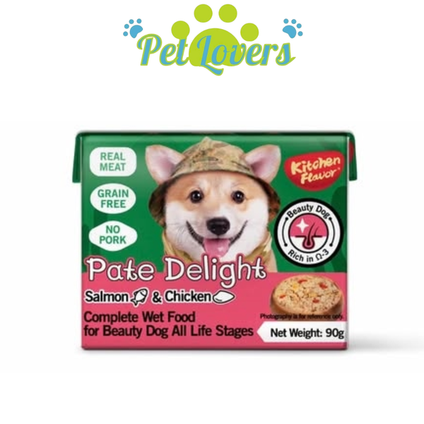 Pate Kitchen Flavor Delight cho chó 90g