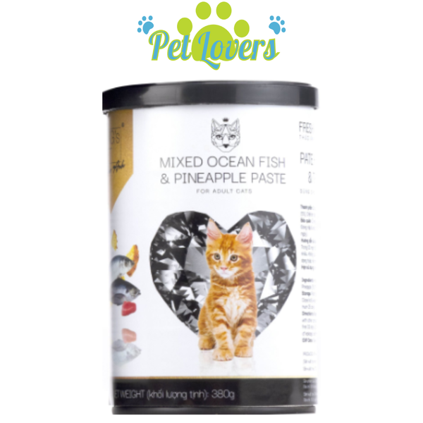 Pate King Pet hỗn hợp lon 380g