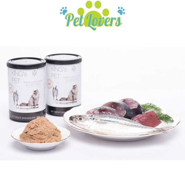 Pate King Pet hỗn hợp lon 380g