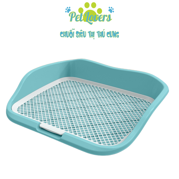 Khay vệ sinh cho chó thành cao siêu to 55*45*11cm