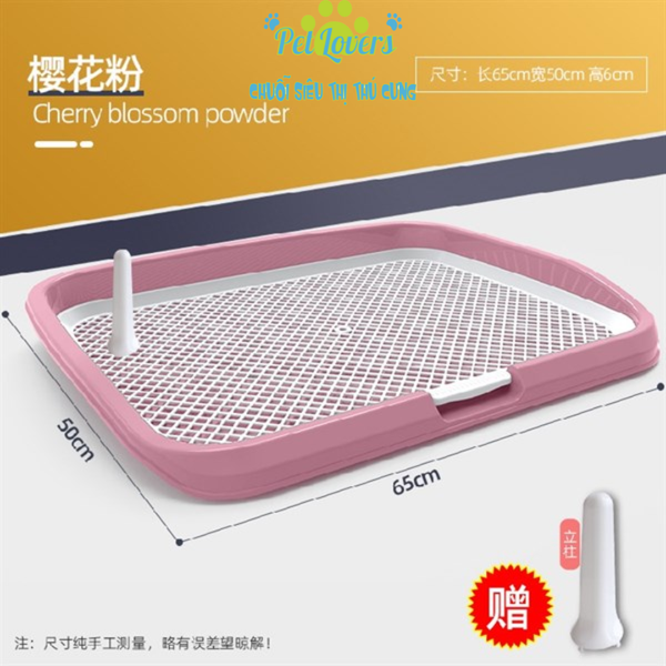 Khay vệ sinh phẳng cho chó siêu to 65*50cm