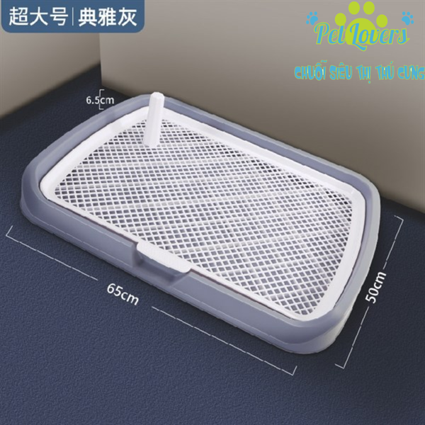 Khay vệ sinh phẳng siêu to 65*50 thành cao 6.5cm